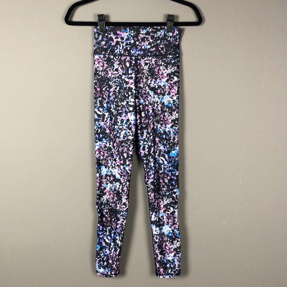 Fabletics l Black Gray Purple Leggings